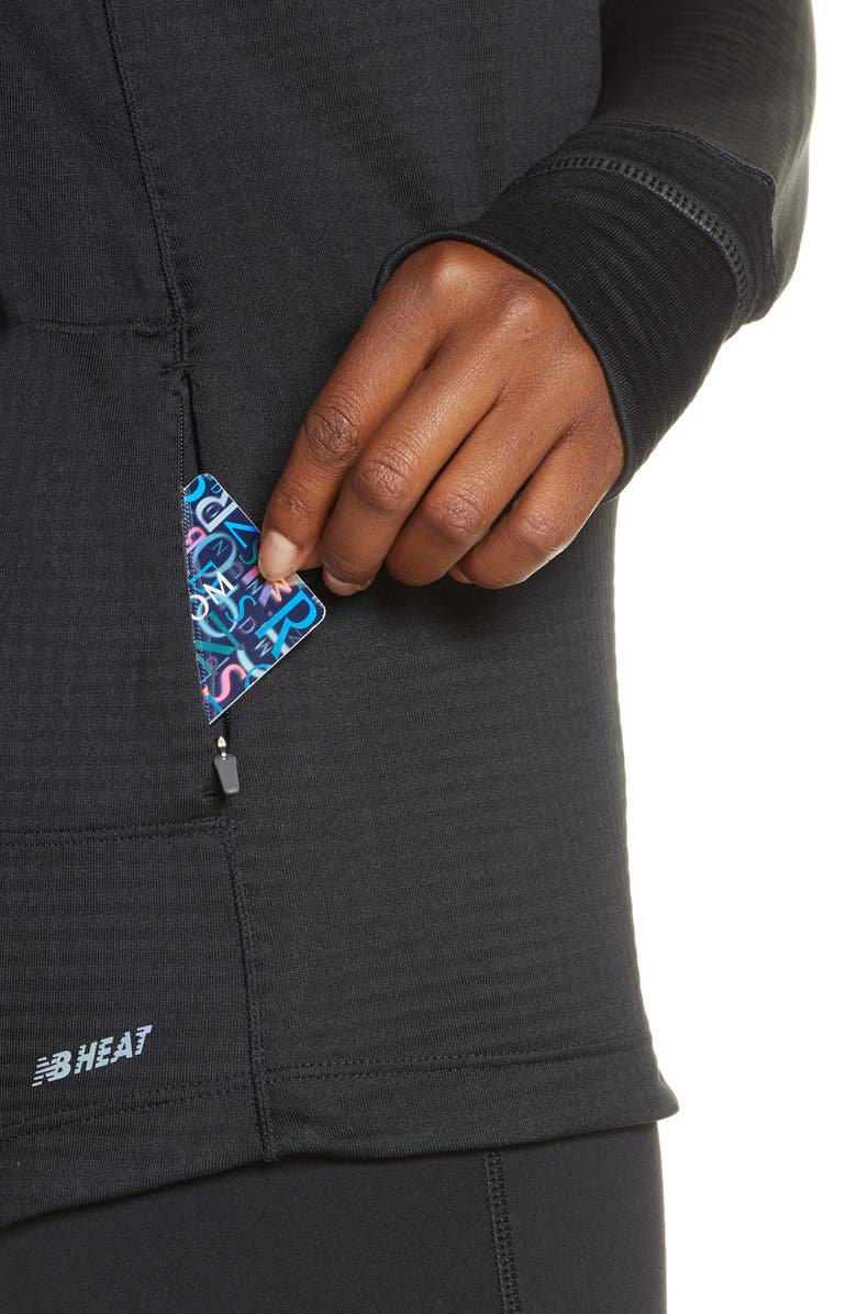 New Balance Impact Run Grid Hoodie, Alternate, color, 