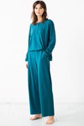 SALUA Straight Leg Pants in Pima Cotton
