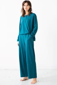 SALUA Straight Leg Pants in Pima Cotton