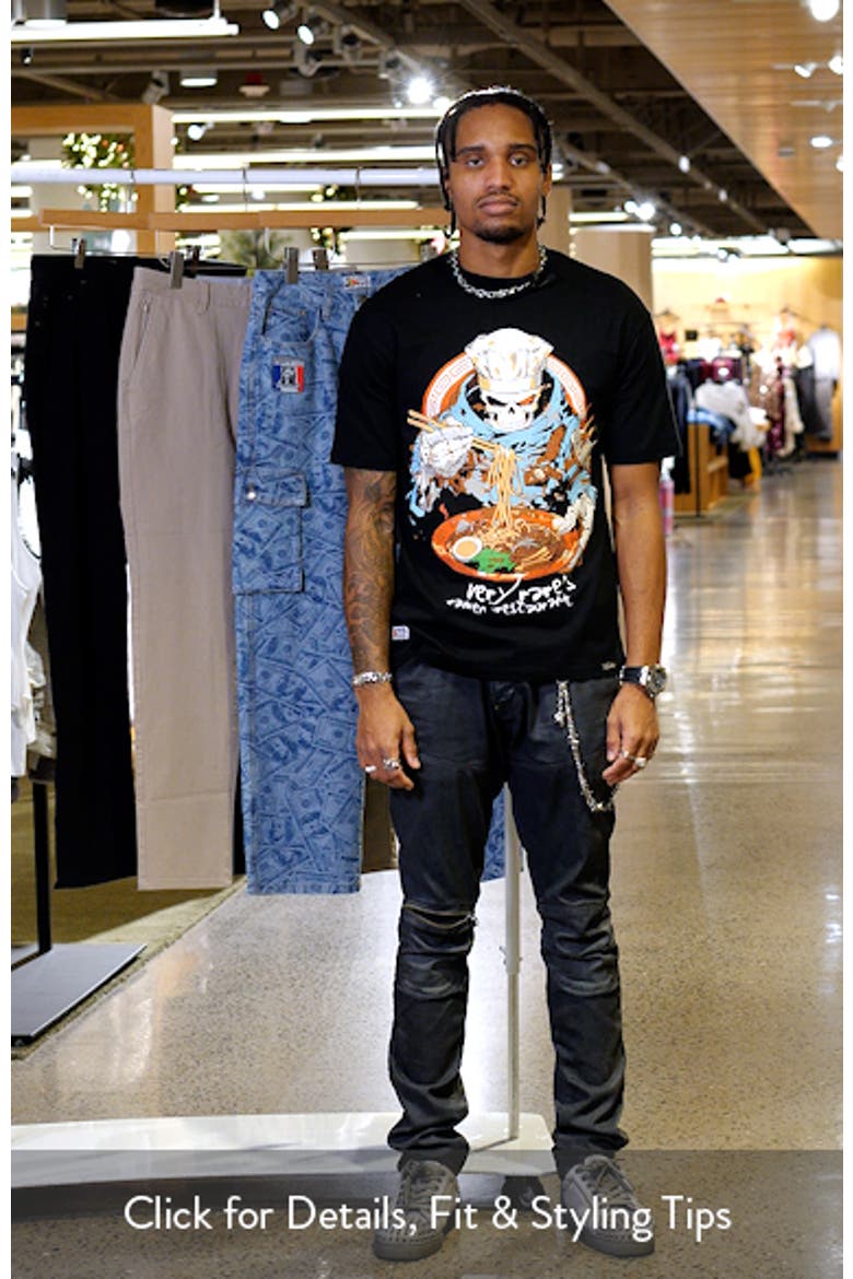 Skull Chef Cotton Graphic T-Shirt video