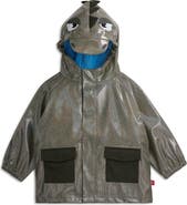 Magnetic Me Kids' Dino Sparkle Water Resistant Hooded Raincoat