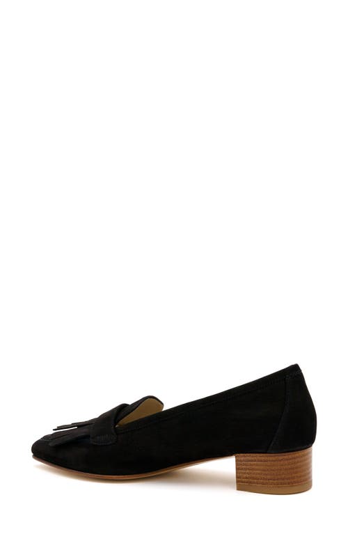 Amalfi By Rangoni Asti Pointed Toe Kiltie Loafer Pump In Black Long Beach