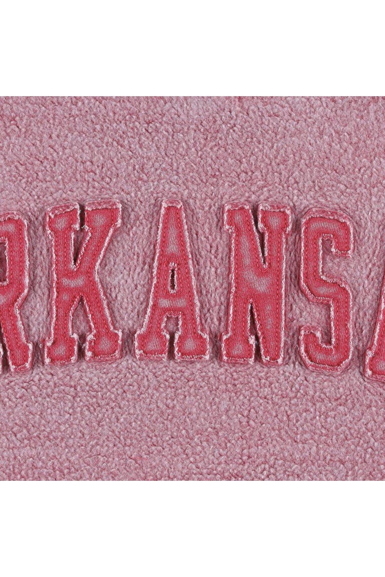 Women's Pressbox Cardinal Arkansas Razorbacks Ponchoville Pullover Sweatshirt, Alternate, color, Cardinal