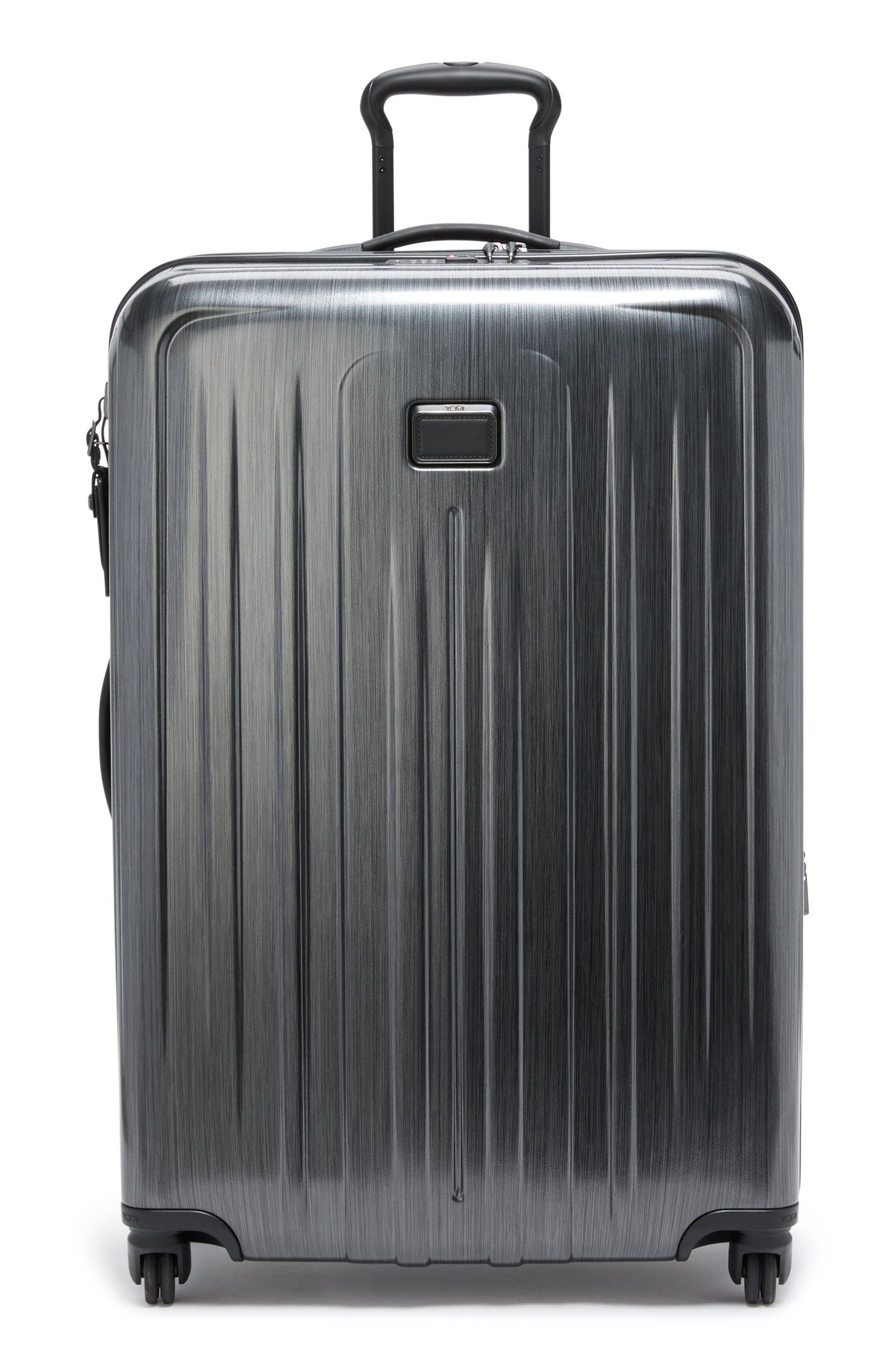 TUMI V4 Collection 30-Inch Extended Trip Spinner Packing Case, Main, color, Brushed Gunmetal