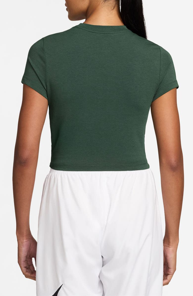Nike Sportswear Crop T-Shirt, Alternate, color, Fir