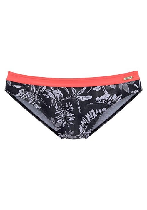 Lascana Printed Classic Bikini Bottom In Multi
