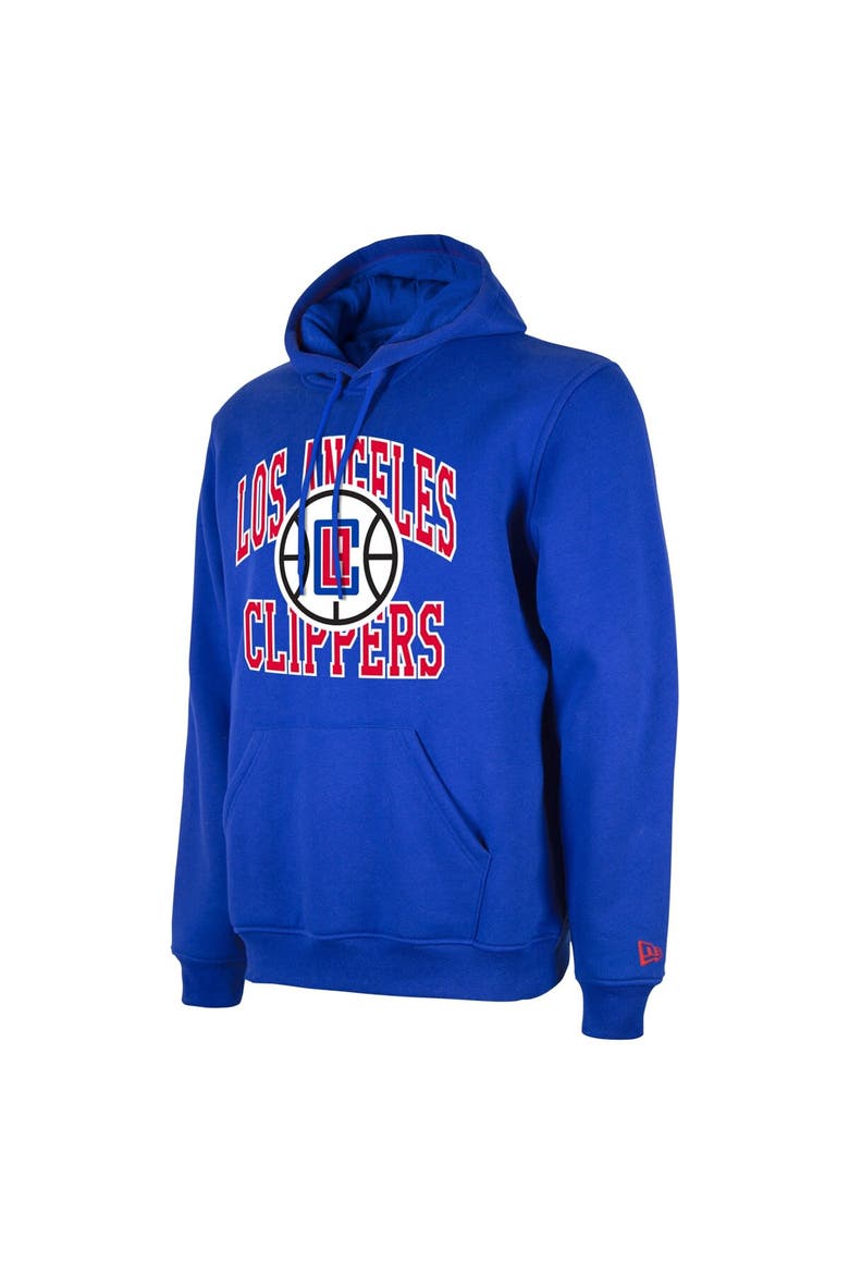 Unisex New Era  Royal LA Clippers 2023/24 Season Tip-Off Edition Pullover Hoodie, Alternate, color, Royal