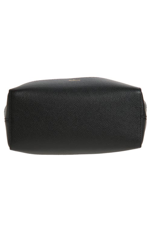 Mulberry Leather North/south Shopper Tote In Black