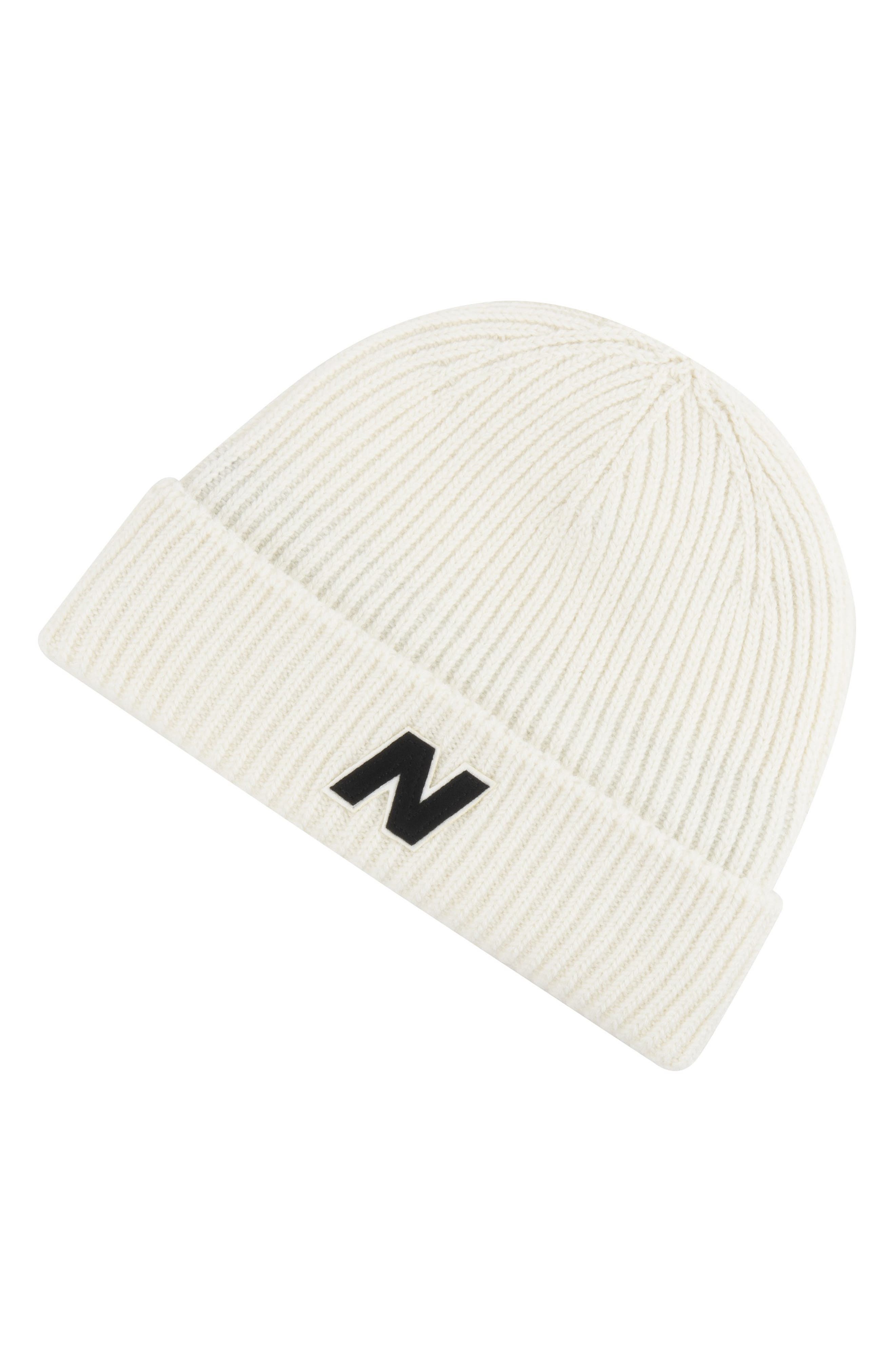 New Balance Patch Rib Knit Beanie