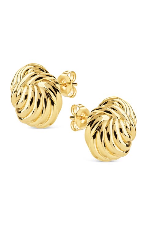 Everyday Swirl Stud Earrings