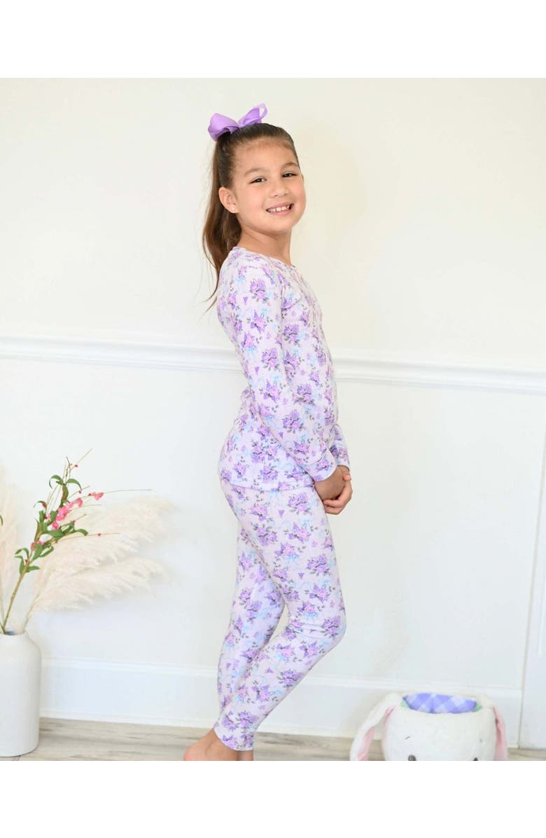 Lev Baby Etta Lounge Pajama, Alternate, color, Beige