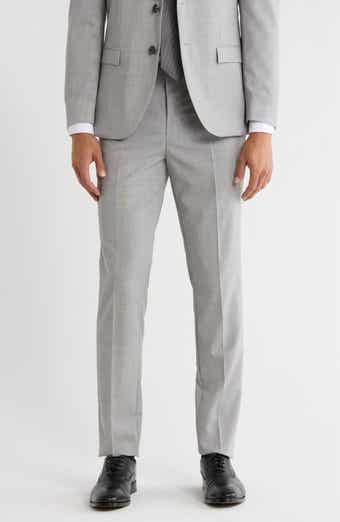 HUGO Hesten Stretch Cotton Dress Pants