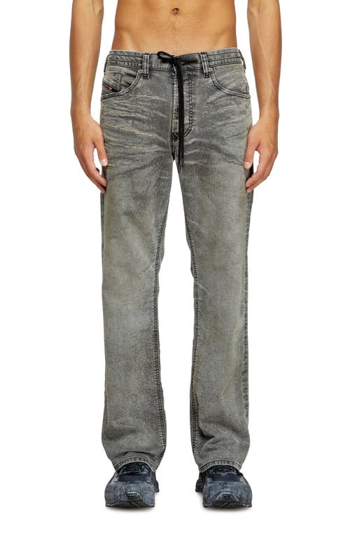 Diesel Tapered 2030 D-krooley Joggjeans In Black