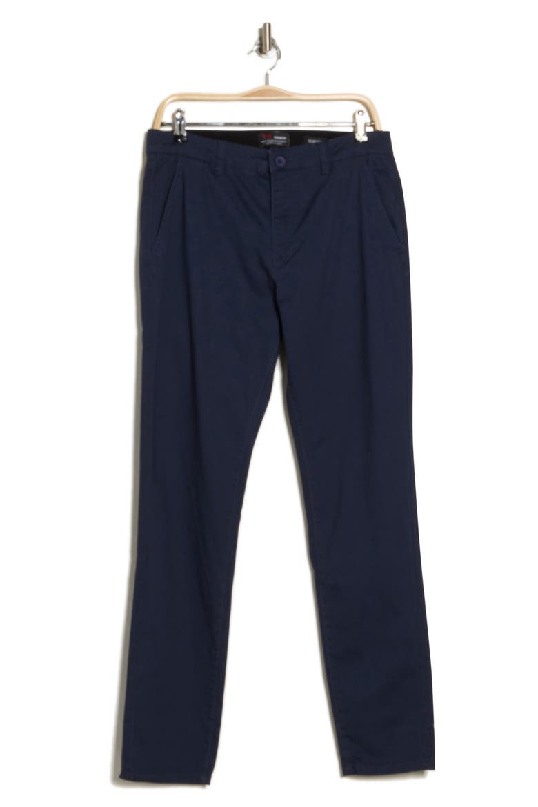 Slim Fit Stretch Chino Pants, Alternate, color, NAVY