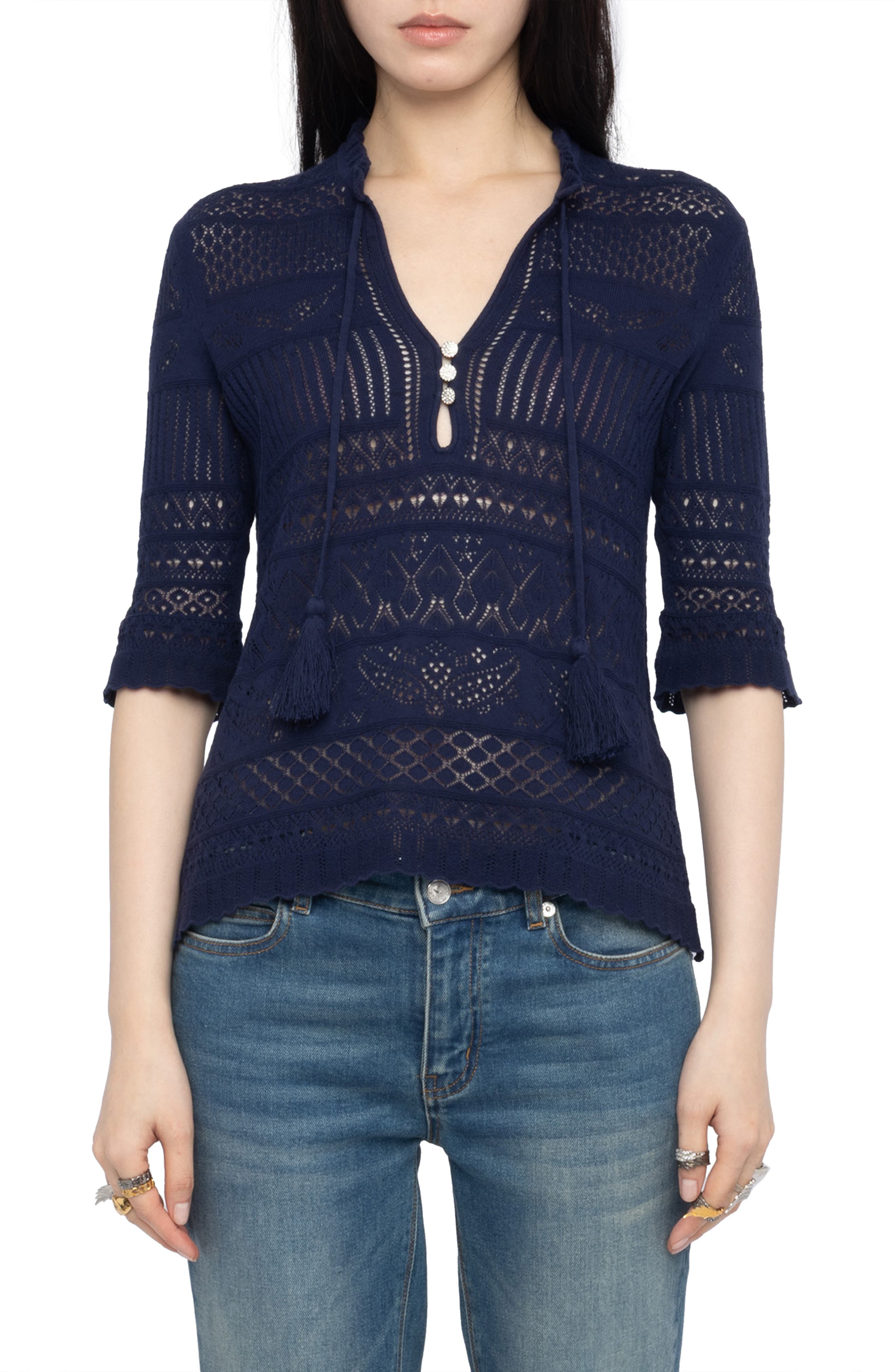 Open Stitch Shirt