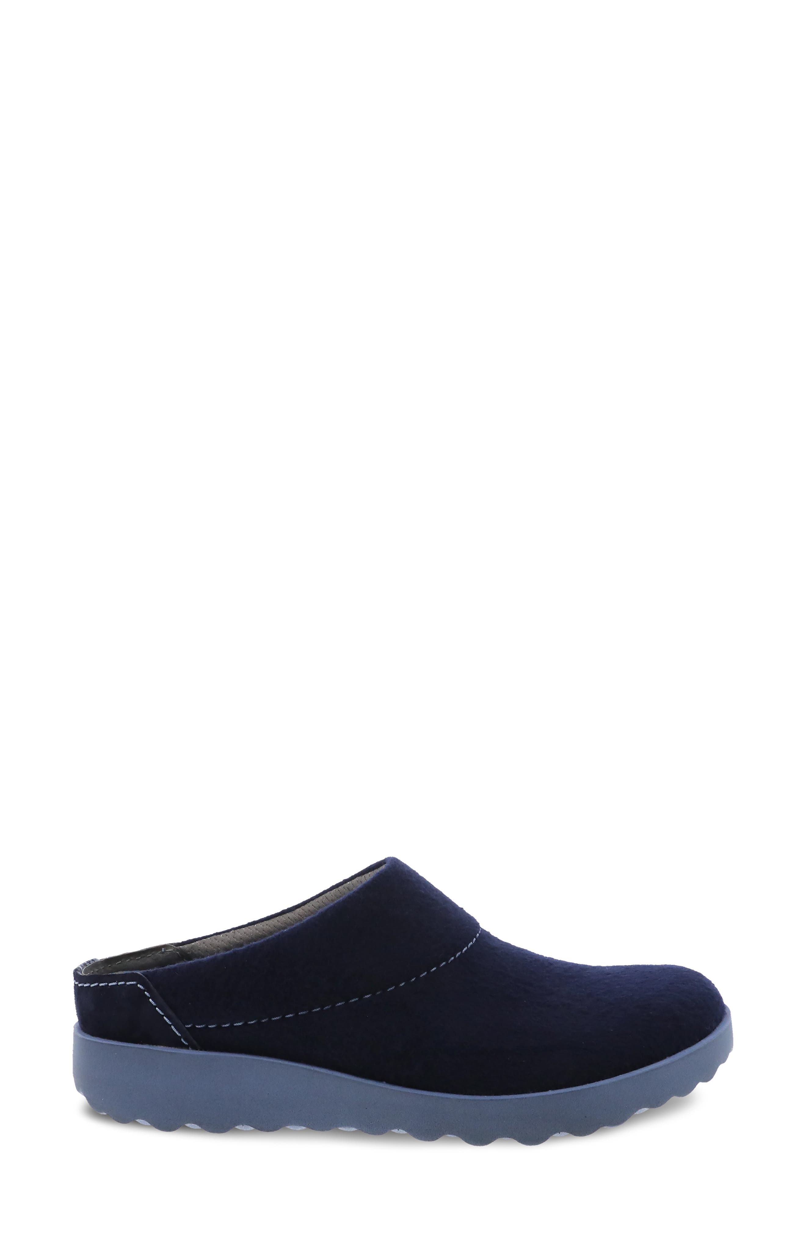 Lucie Clog, Alternate, color, NAVY
