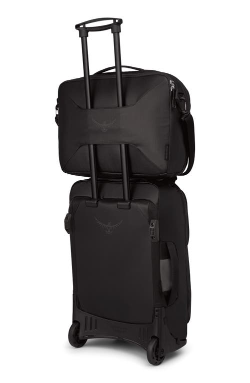 Osprey Transporter Carry-on Boarding Bag In Raven Black/black
