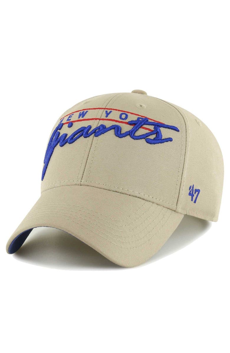 '47 Men's '47 Khaki New York Giants Atwood MVP Adjustable Hat, Alternate, color, Khaki
