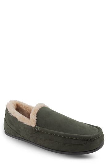 Deer Stags Spun Slipper In Green