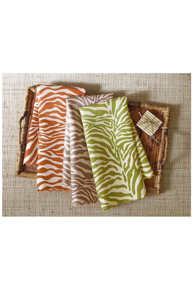 Regine Set of 2 Guest Towels, Alternate, color, GRASS