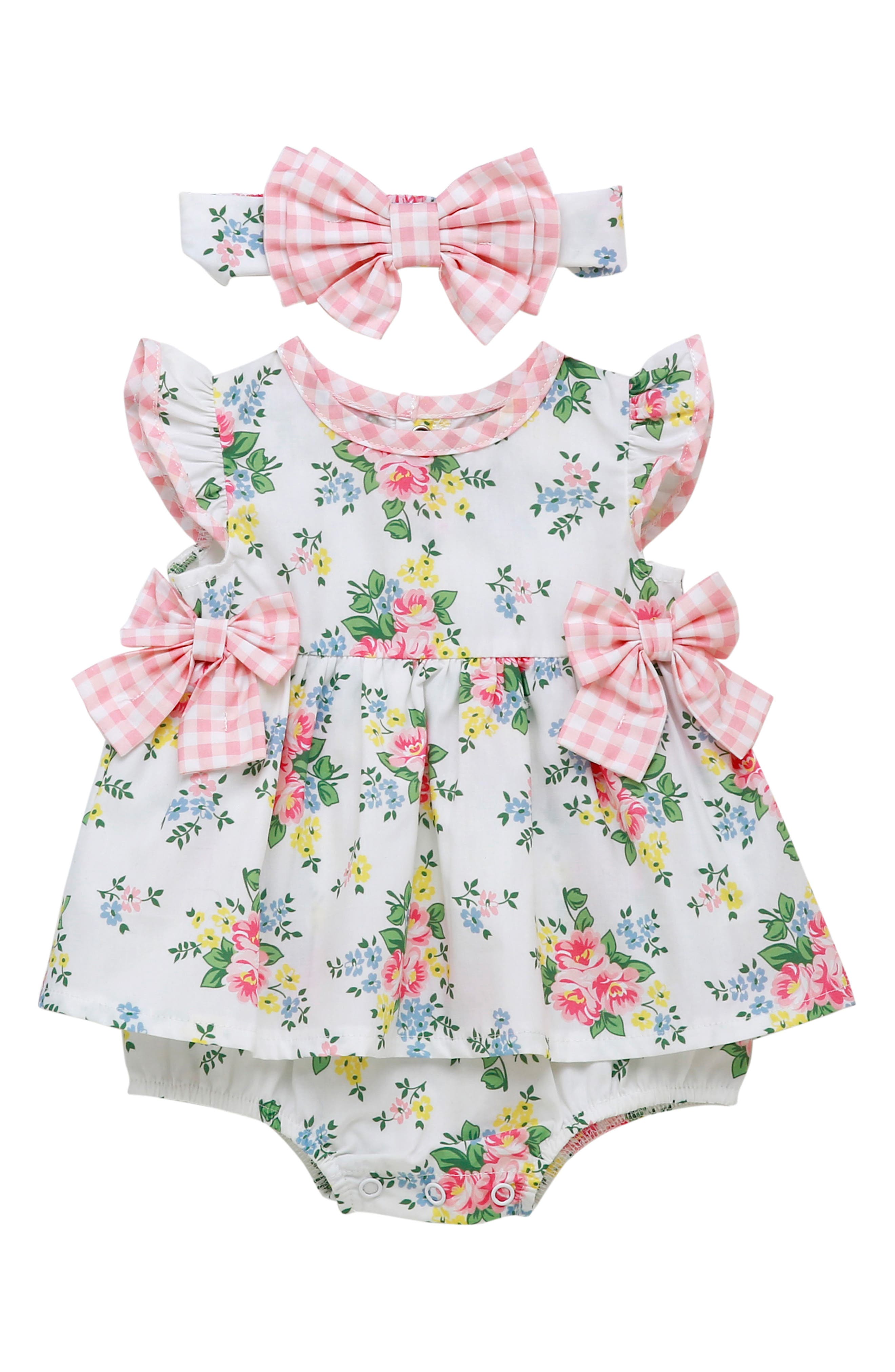BABY STARTERS Sundress & Headband Set