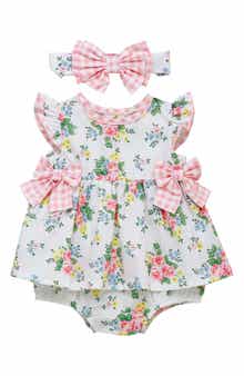 BABY STARTERS Sundress & Headband Set