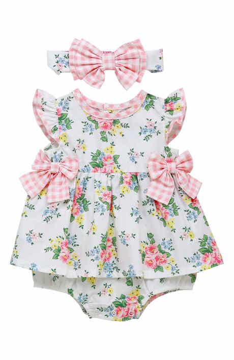 BABY STARTERS Sundress & Headband Set