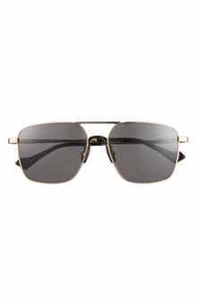 57mm Aviator Sunglasses