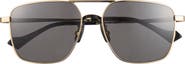 Gucci 57mm Aviator Sunglasses