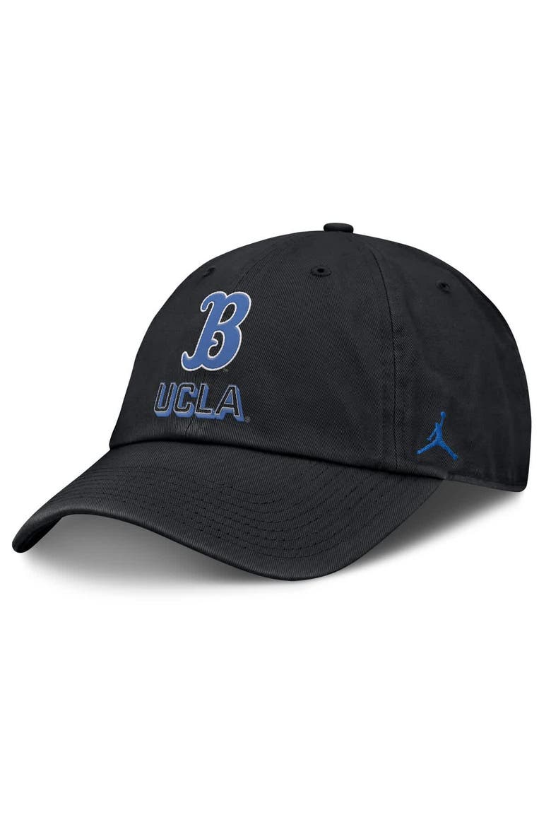 Men's Jordan Brand Black UCLA Bruins 2025 On-Field Club Adjustable Hat, Main, color, Black