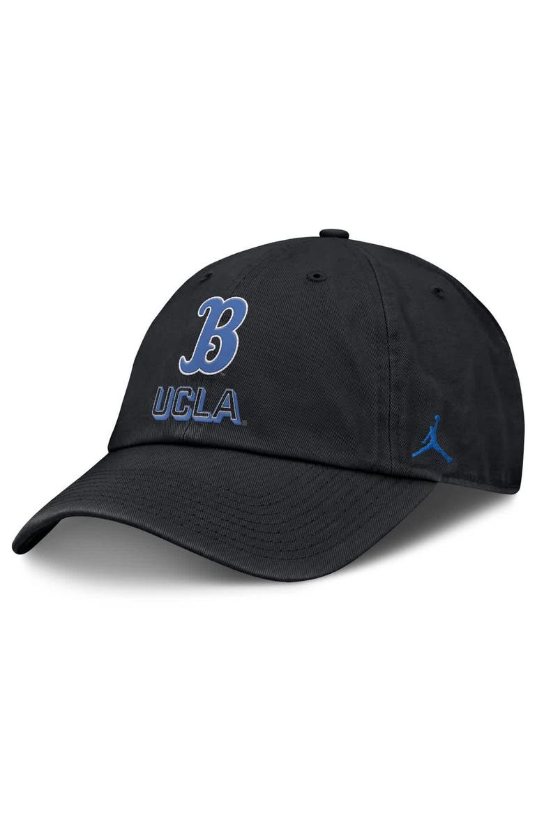 Jordan Brand Men's Jordan Brand Black UCLA Bruins 2025 On-Field Club Adjustable Hat, Main, color, Black