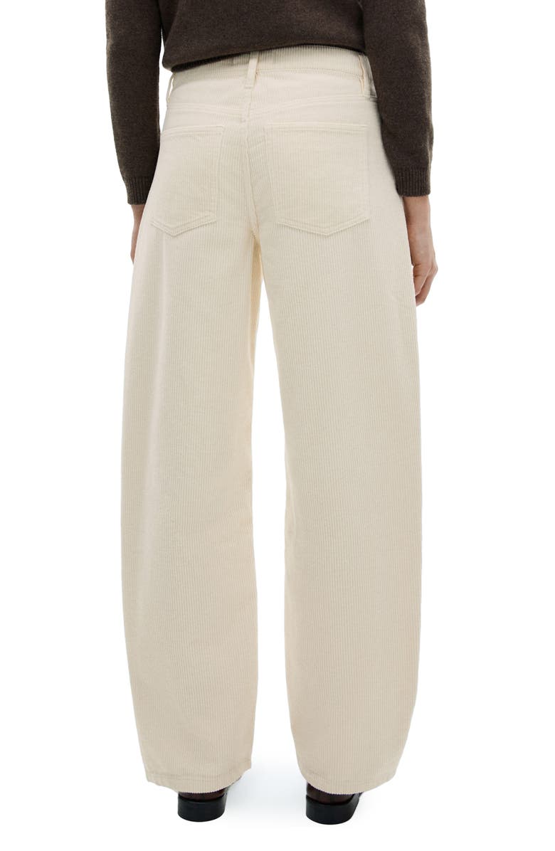 MANGO High Waist Straight Leg Corduroy Jeans, Alternate, color, 