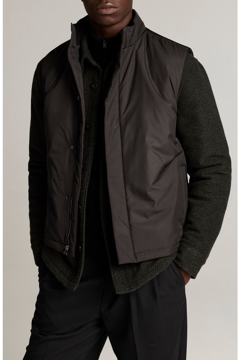 Insulated Vest, Main, color, BLACK