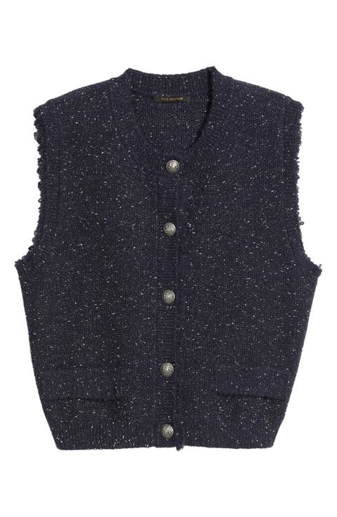 Lilah Metallic Sweater Vest