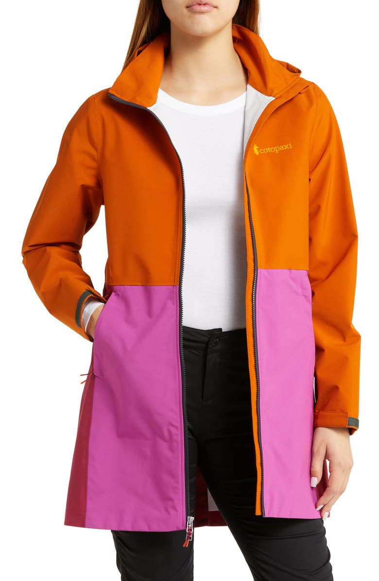 Cotopaxi Cielo Water Repellent Trench Coat, Main, color, 