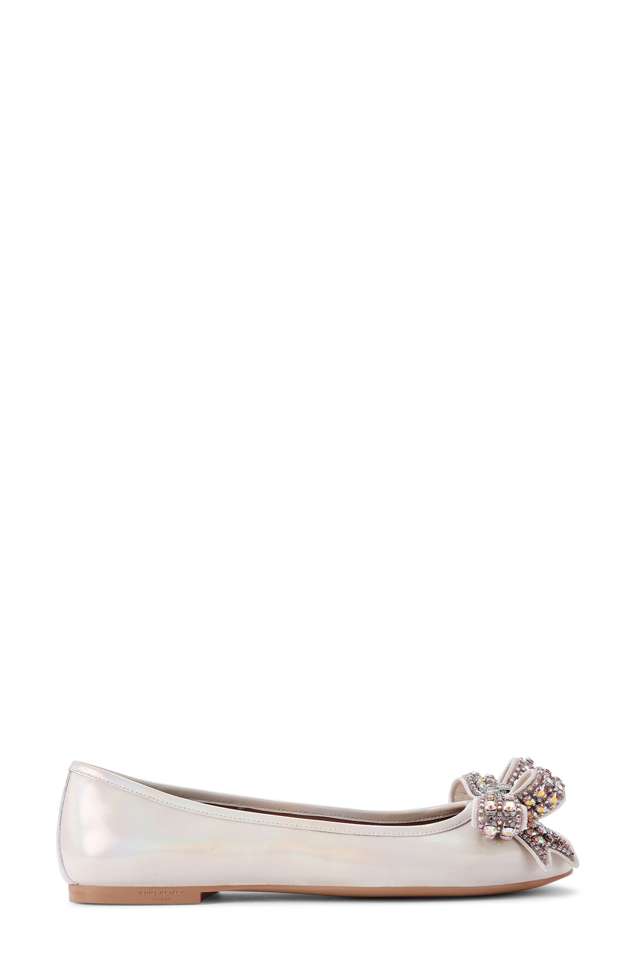 Kurt Geiger London Bow Ballerina Flat, Main, color, 