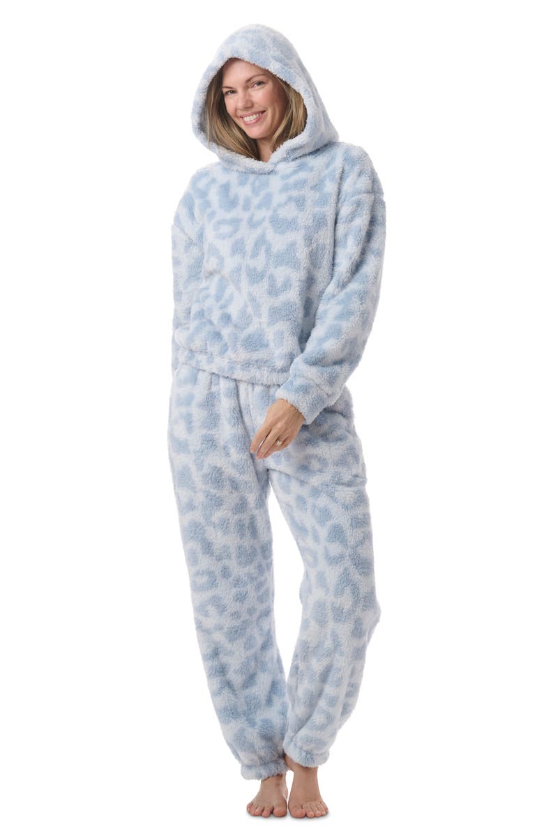Splendid High Pile Fleece Pajamas, Alternate, color, Abstract Animal