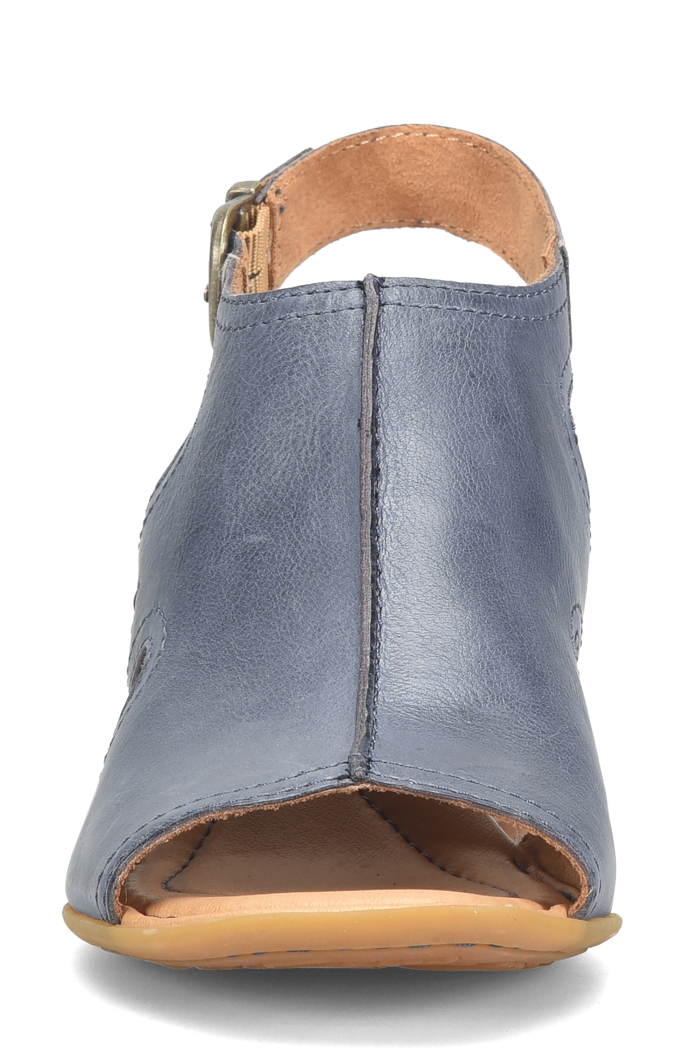 Swinton Sandal, Alternate, color, NAVY LEATHER