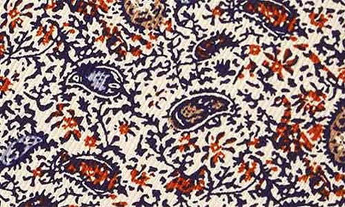 David Donahue Regular Fit Paisley Print Cotton Dobby Dress Shirt In Multi