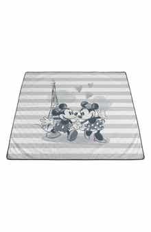 Picnic Time Mickey & Minnie Mouse Polar Fleece Blanket Bag