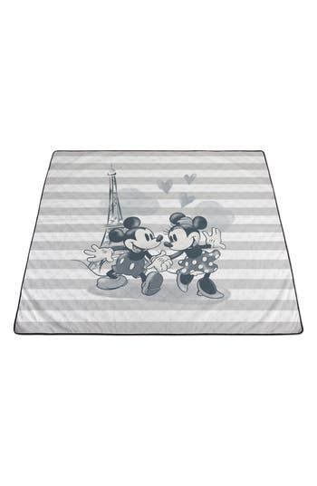 PICNIC TIME PICNIC TIME MICKEY & MINNIE MOUSE POLAR FLEECE BLANKET BAG