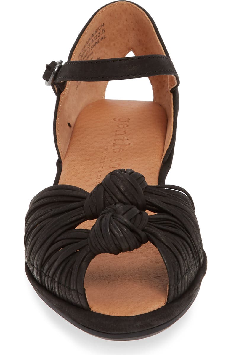 Gentle Souls Signature Lily Knot Sandal, Alternate, color,