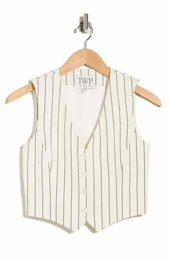 TWP Kikis Pinstripe Vest
