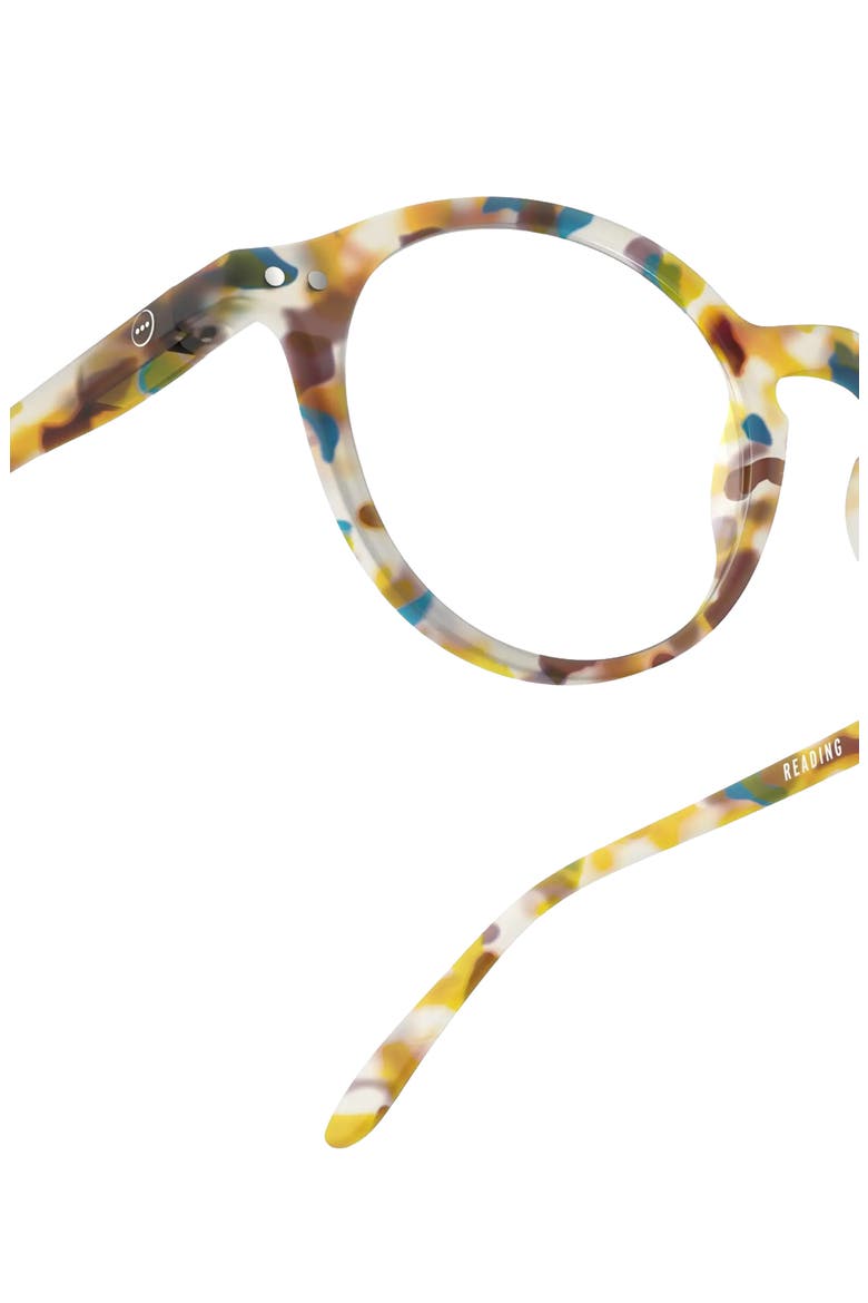 46mm Round Reading Glasses, Alternate, color, BLUE TORTOISE
