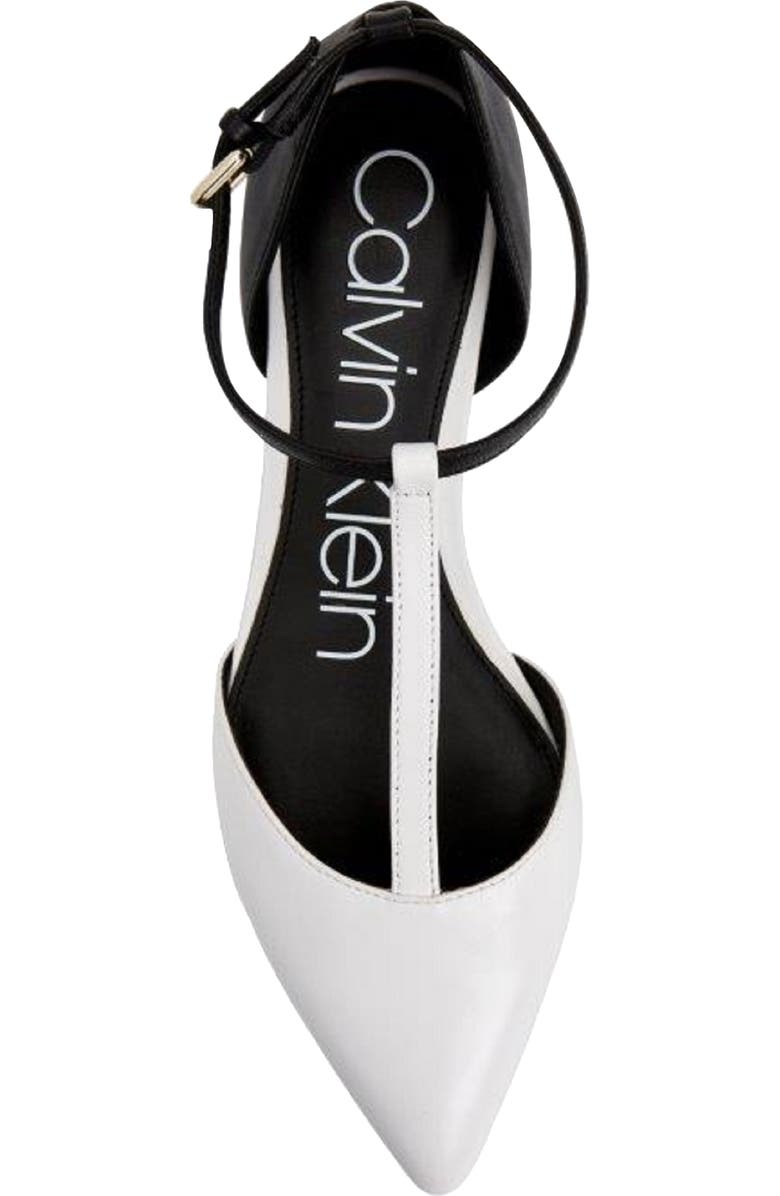 Calvin Klein 'Ghita' T-Strap Flat, Alternate, color,