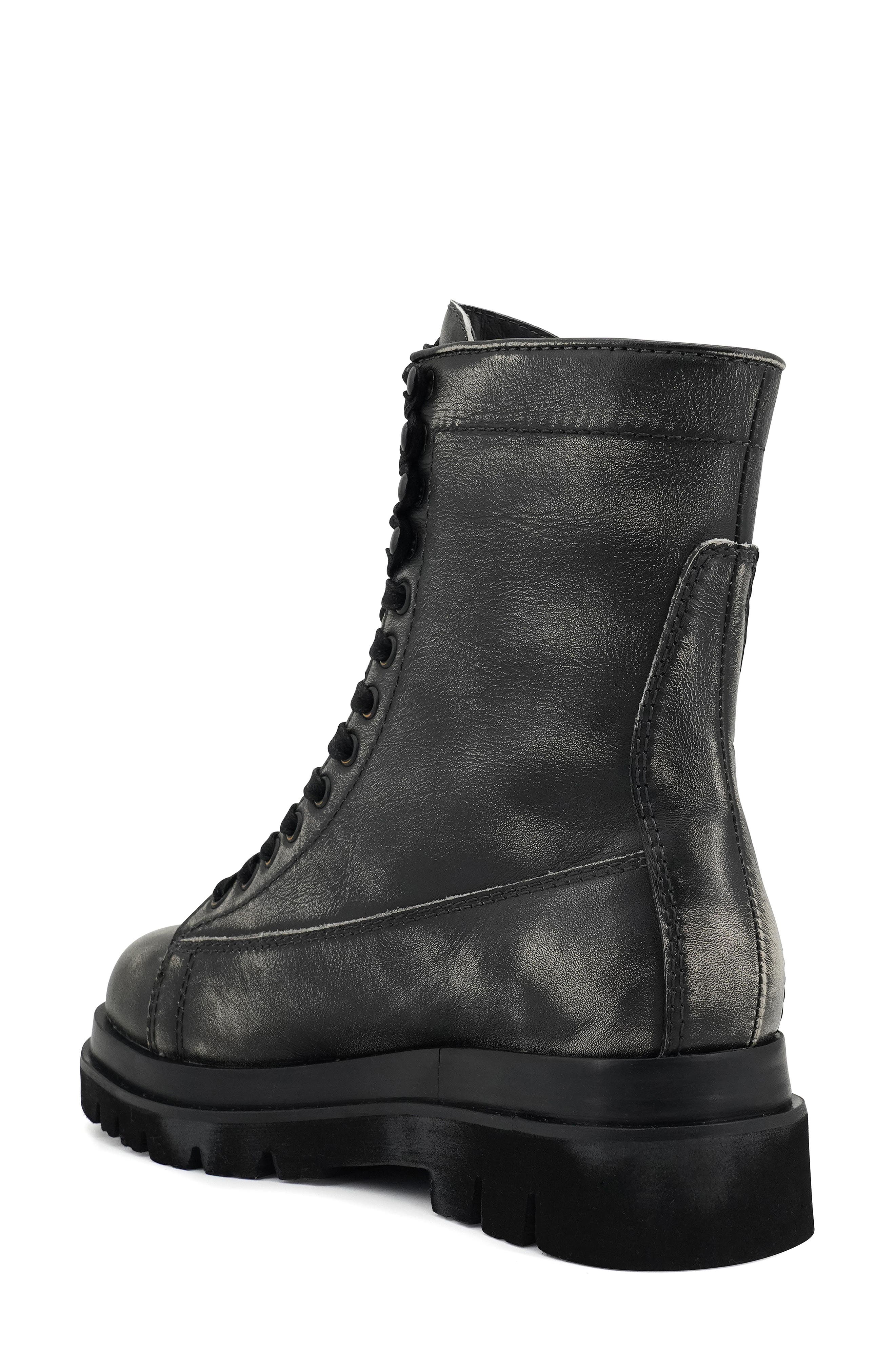 Artisan Crafted By Zigi Eleanor Platform Bootie, Alternate, color, Black Leather