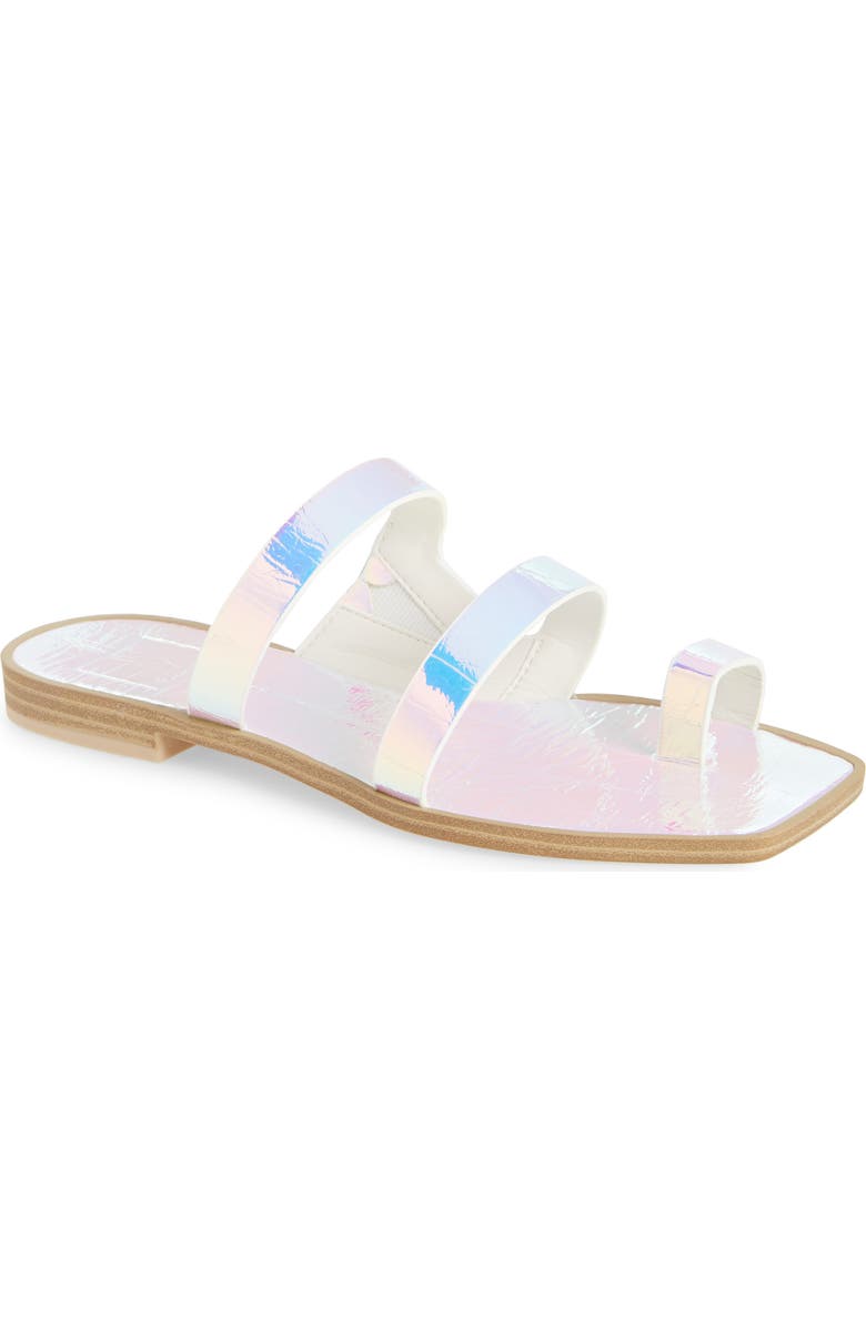 Dolce Vita Isala 3 Croc Textured Slide Sandal, Main, color,