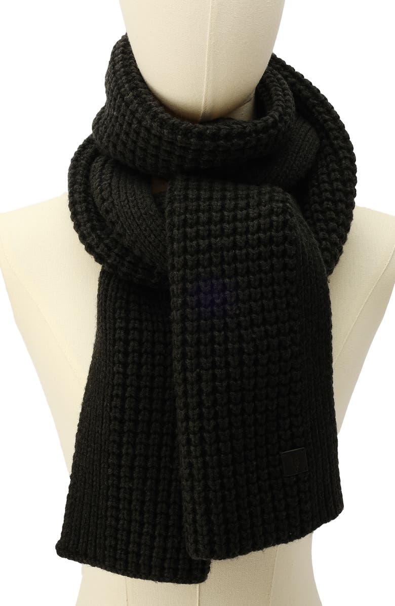 AllSaints Thermal Knit Scarf, Alternate, color, 