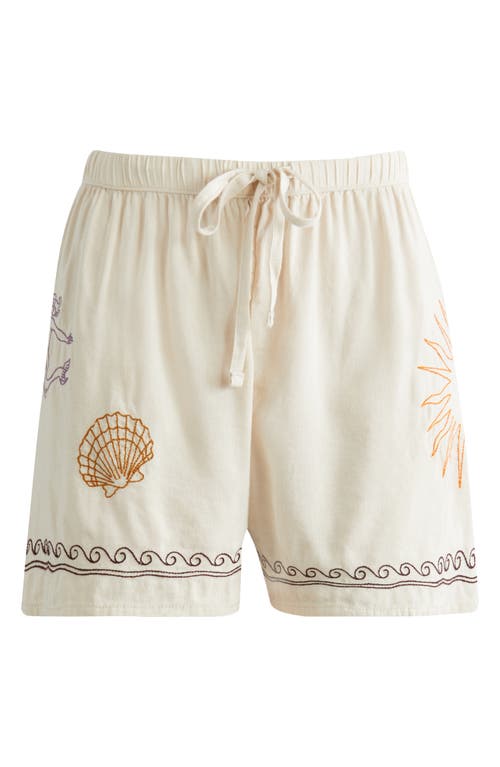 Rip Curl Beach Party Embroidered Shorts