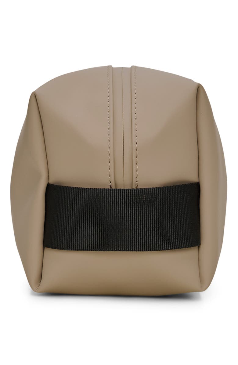 Rains Small Waterproof Toiletry Bag, Alternate, color, Beige